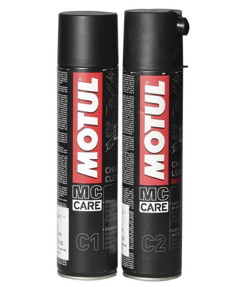 MOTUL Combo of C1 & C2 (400 ml + 400 ml) Chain Lubricants Buy MOTUL