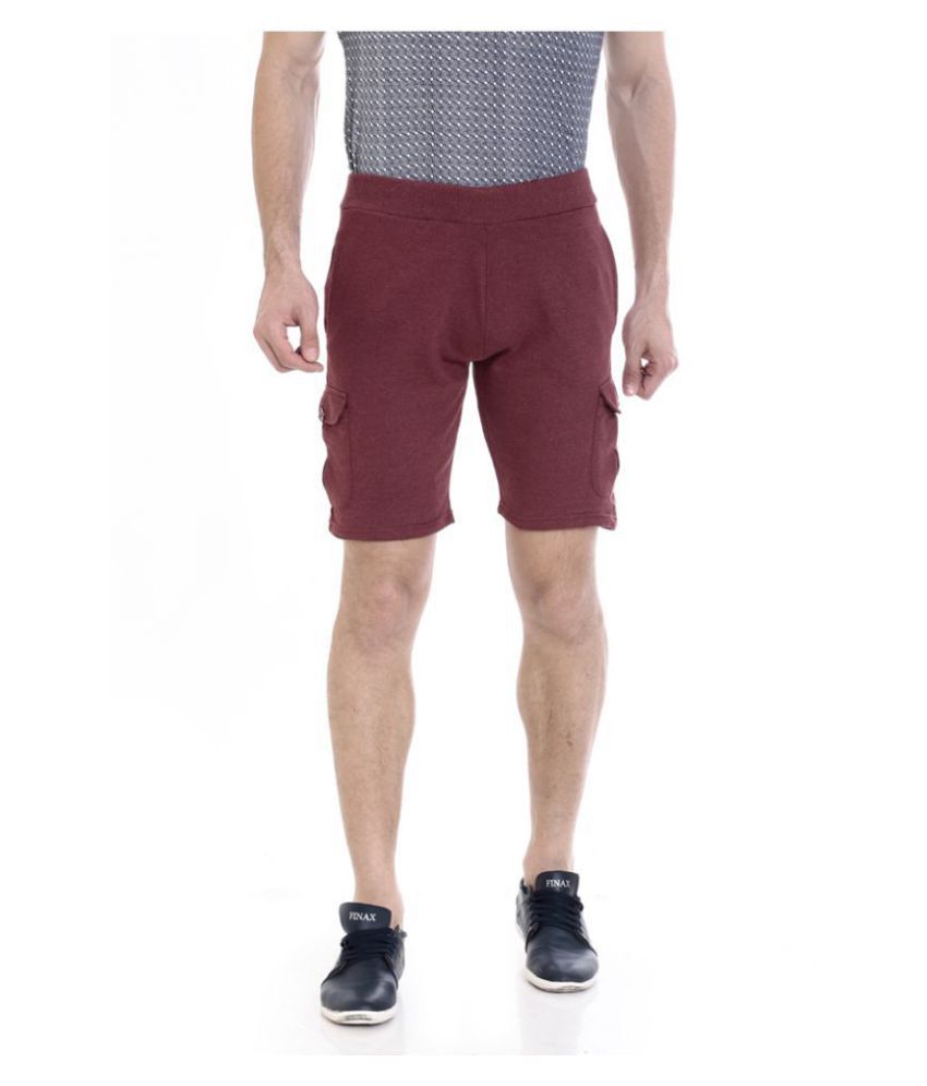 ROCX Maroon Shorts - Buy ROCX Maroon Shorts Online at Low Price in ...