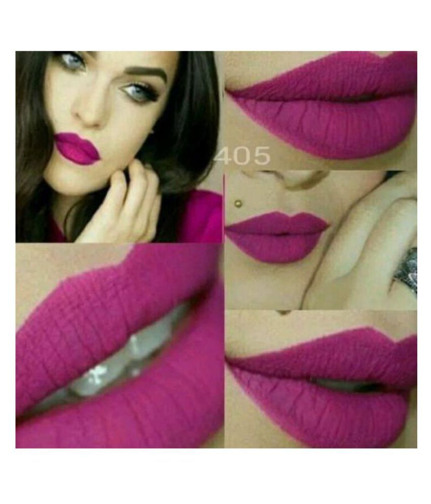 ELEGANCIO Matte Me Liquid Lipstick 405 +1 Small Round Lipstick 6 ml