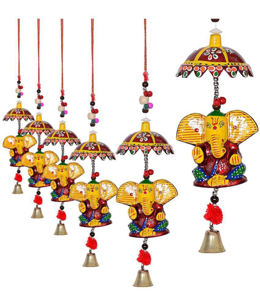 Royal Arts And Crafts Handmade Rajasthani Umbrella Lord Ganesh Door