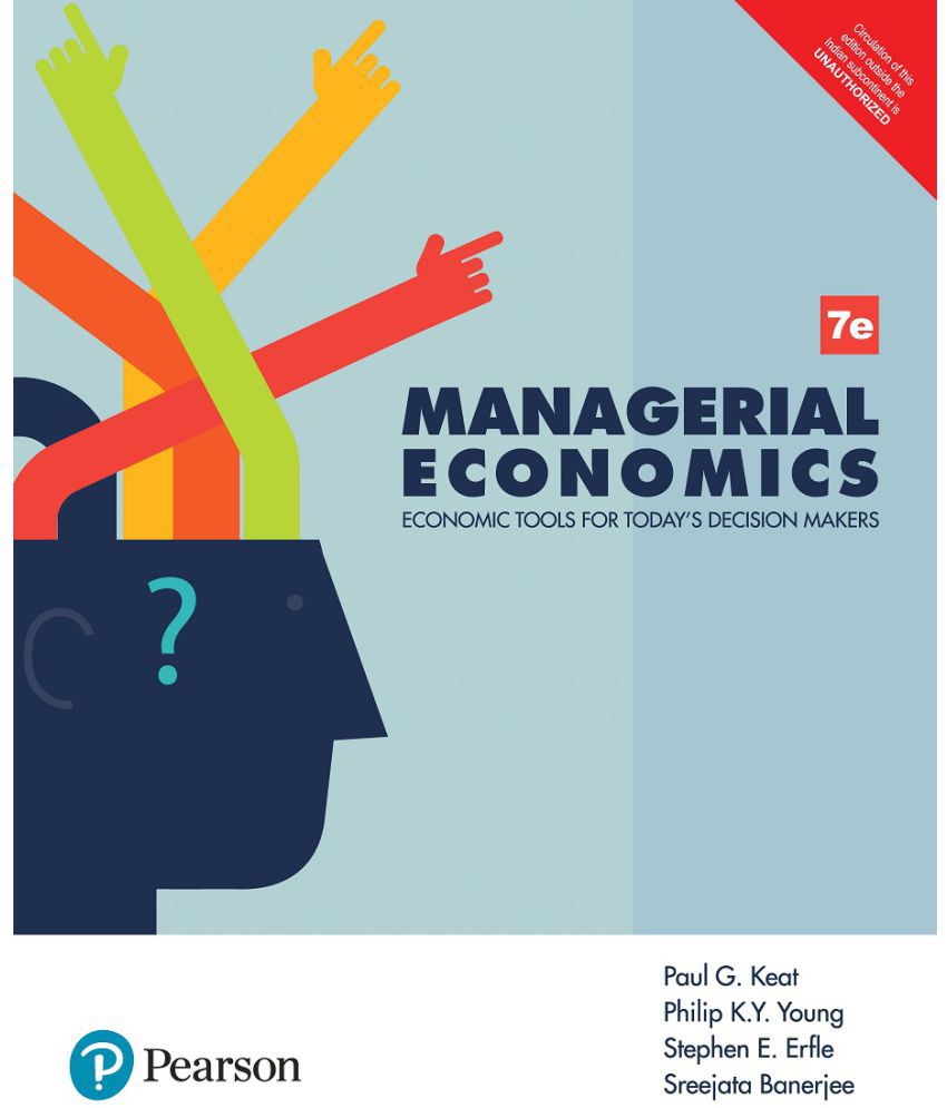     			Managerial Economics  by Pearson