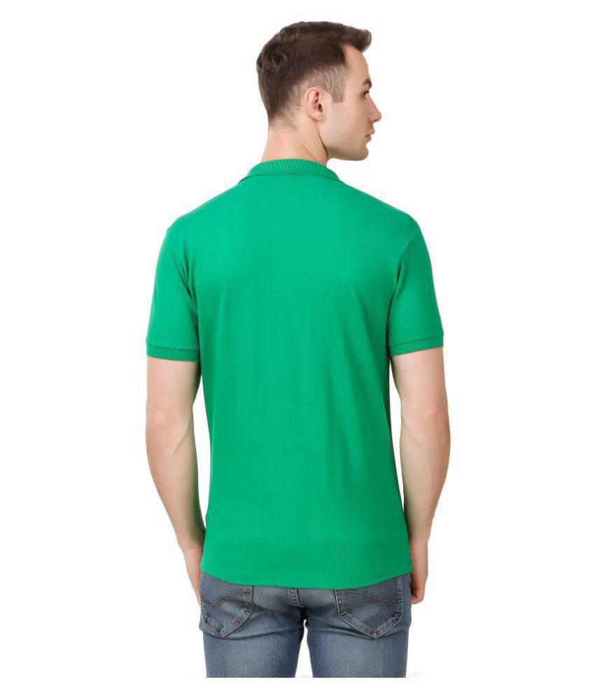 Lotto Green Slim Fit Polo T Shirt - Buy Lotto Green Slim Fit Polo T ...