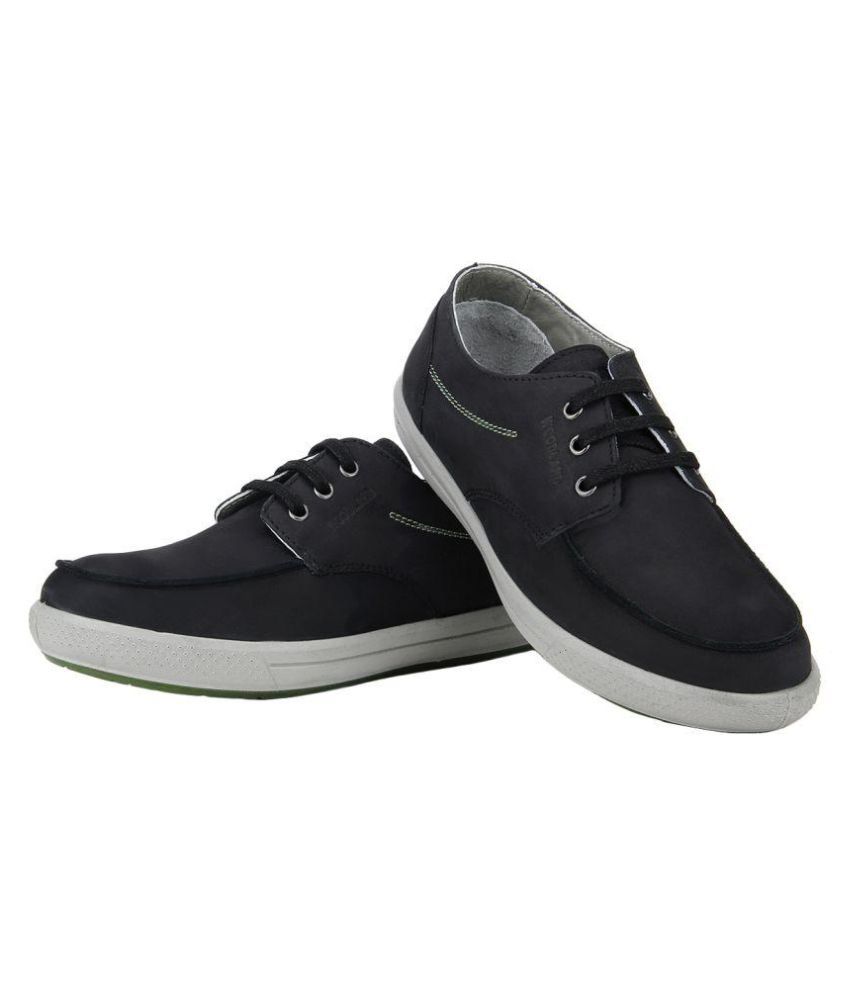Woodland Black Casual Shoes Price in India- Buy Woodland Black Casual ...