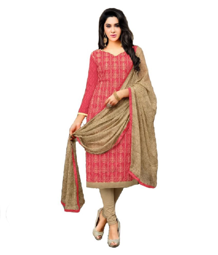 SHREE GANESH PRESENTS PANCHI VOL 4 PURE COTTON FANCY PATIYALA STYLE READYMADE DRESS - Bandhani 