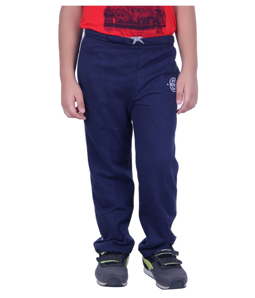 dark blue track pants