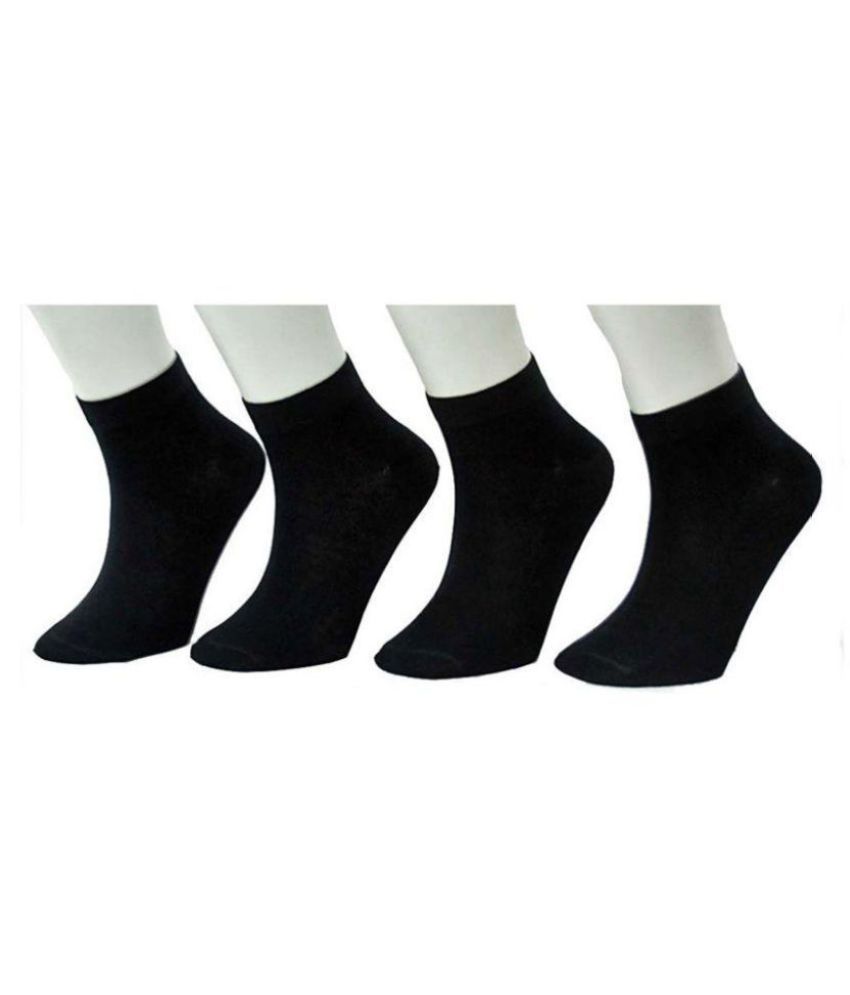     			Tahiro Black Casual Ankle Length Socks