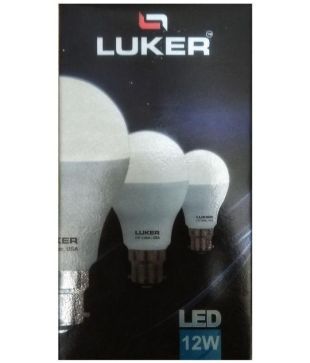 Luker 12w Led Bulb Cool Day Light Pack Of 1 Buy Luker 12w