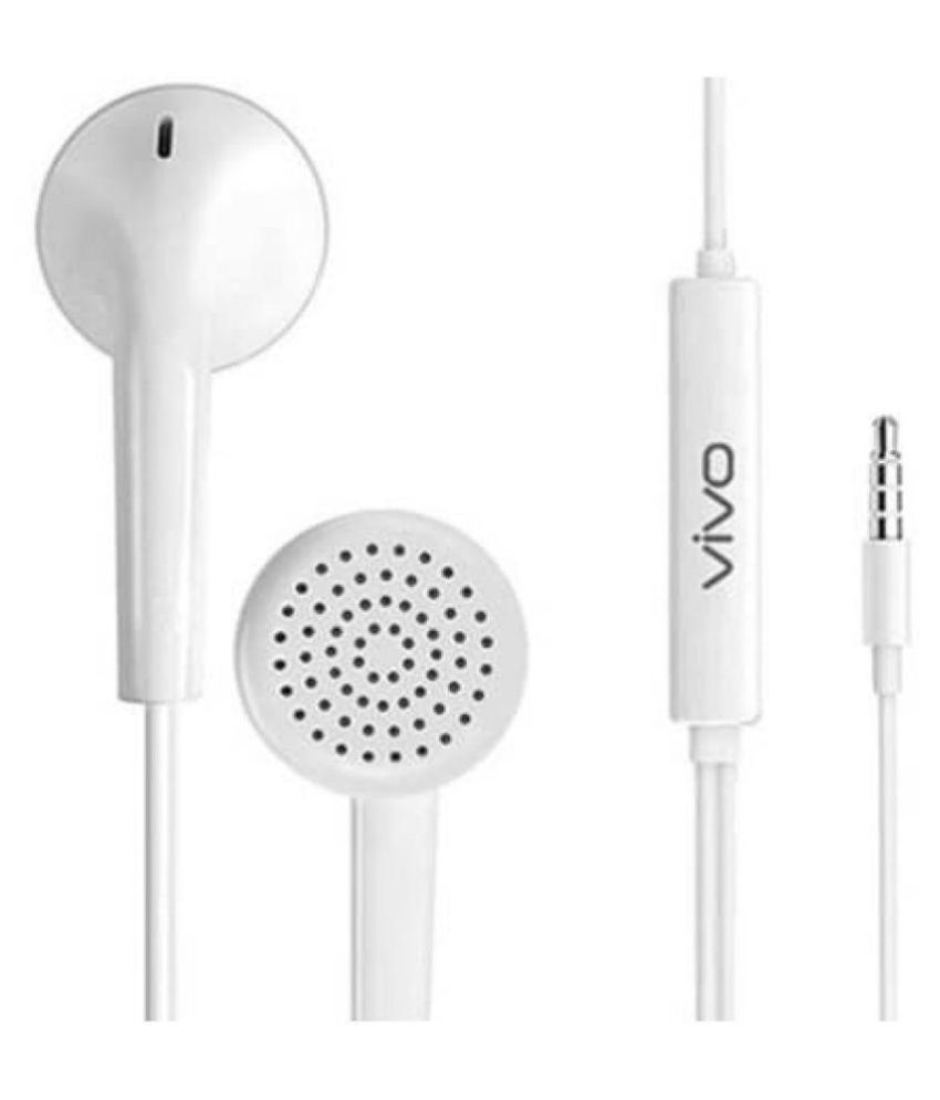 VESCA Earphone Vivo TF21 In Ear Wired Earphones With Mic Buy VESCA