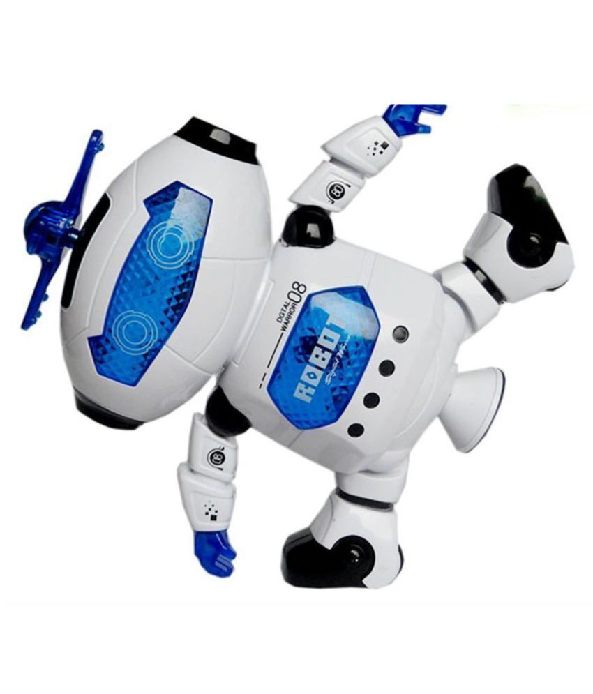 dancing robot cat