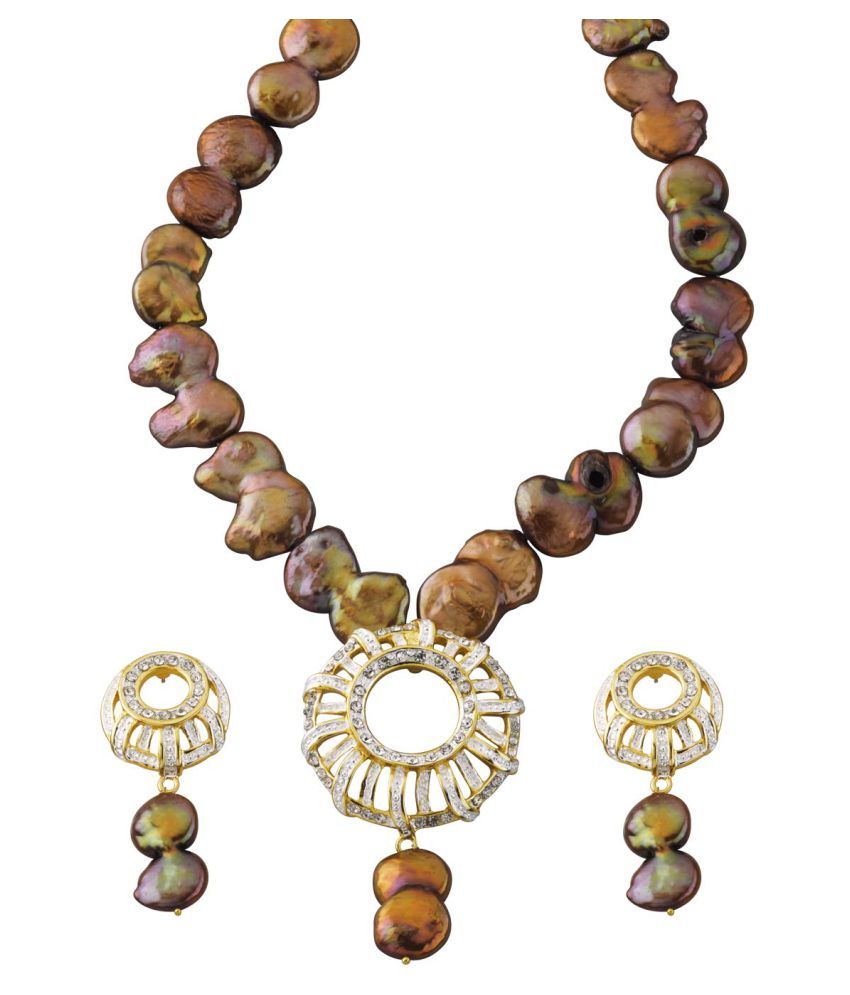 Chandrani Pearls Gems Pearl Necklace 