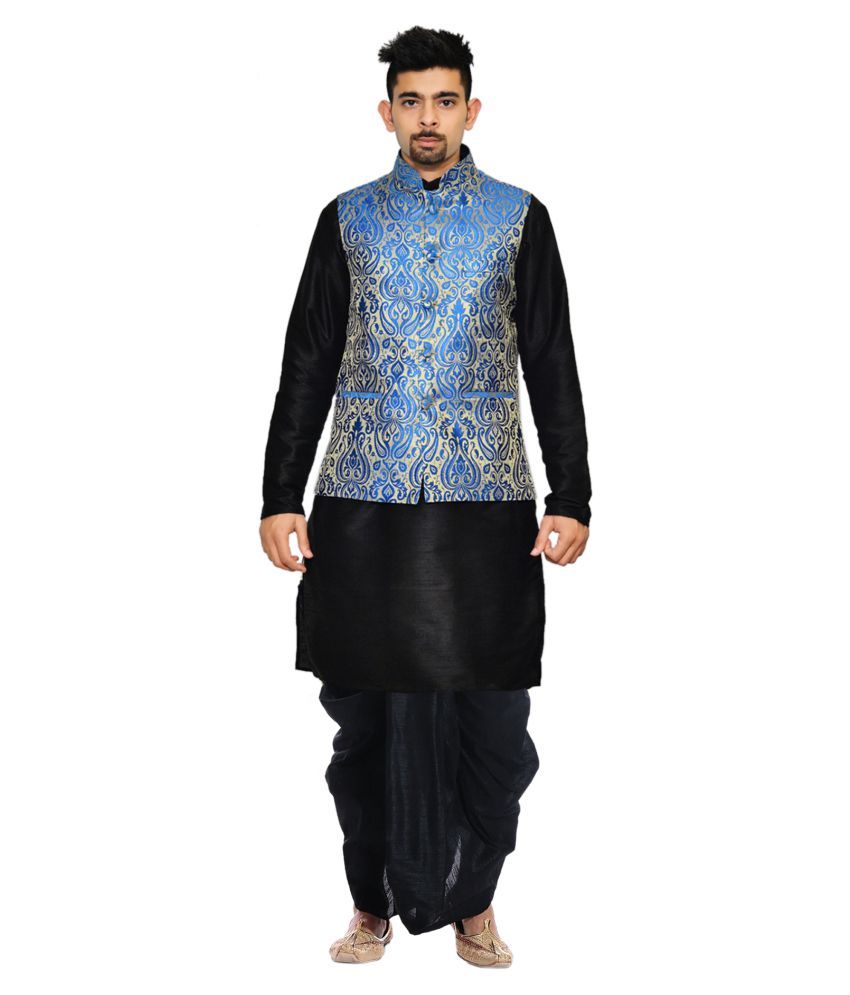 blue dhoti pants