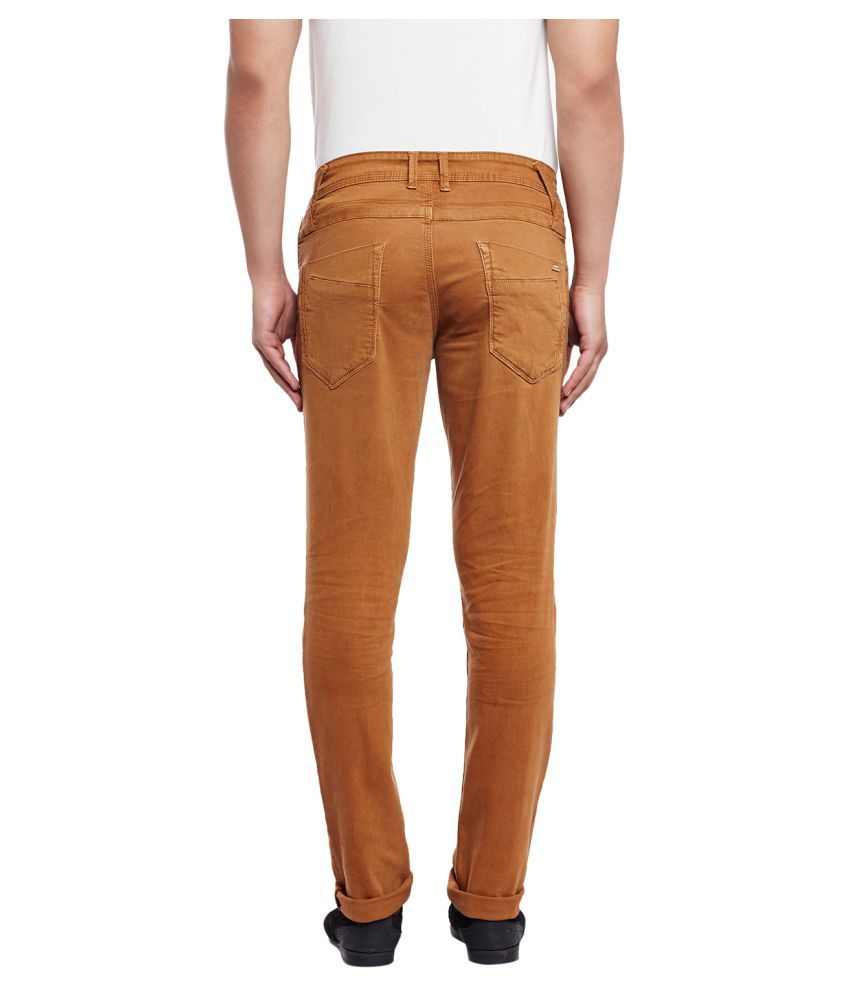 orange skinny jeans