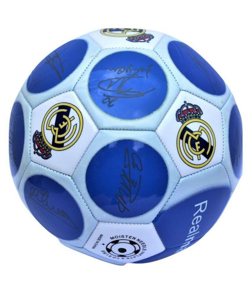 Nike Real Madrid Football Club Blue Football Football Size ...