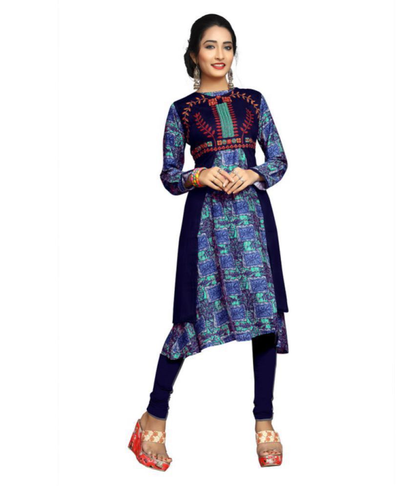 double kurti wala suit