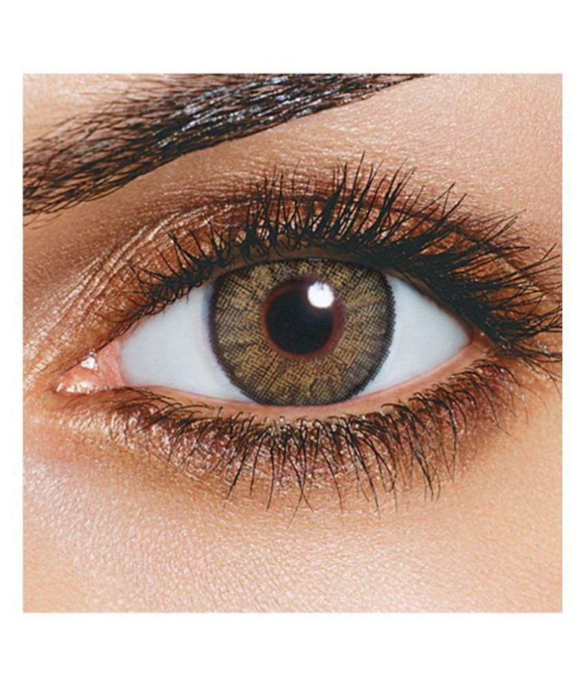 SARVSRESHTH Brown Monthly Contact Lens Monthly Disposable