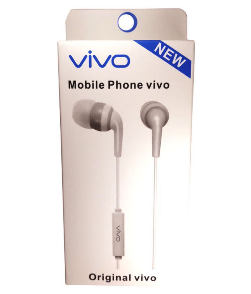 Vivo Vivo V5 In Ear Wired Earphones With Mic - Buy Vivo Vivo V5 In Ear