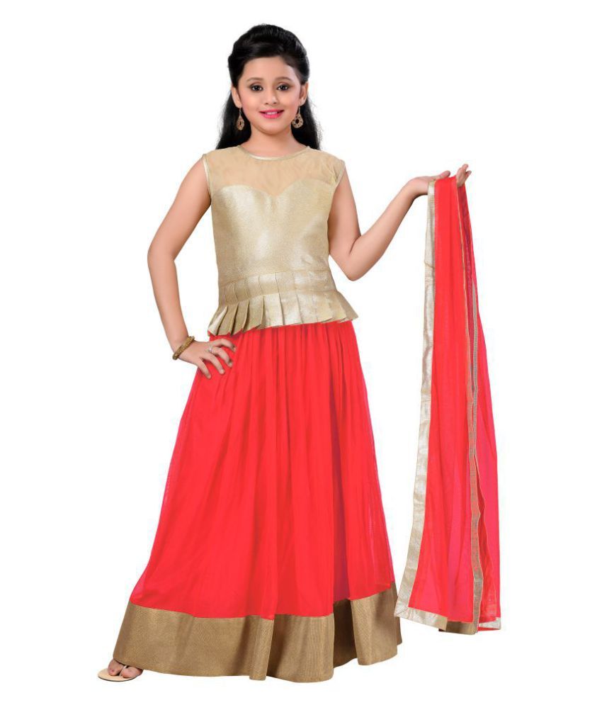 party wear lehenga choli for girls