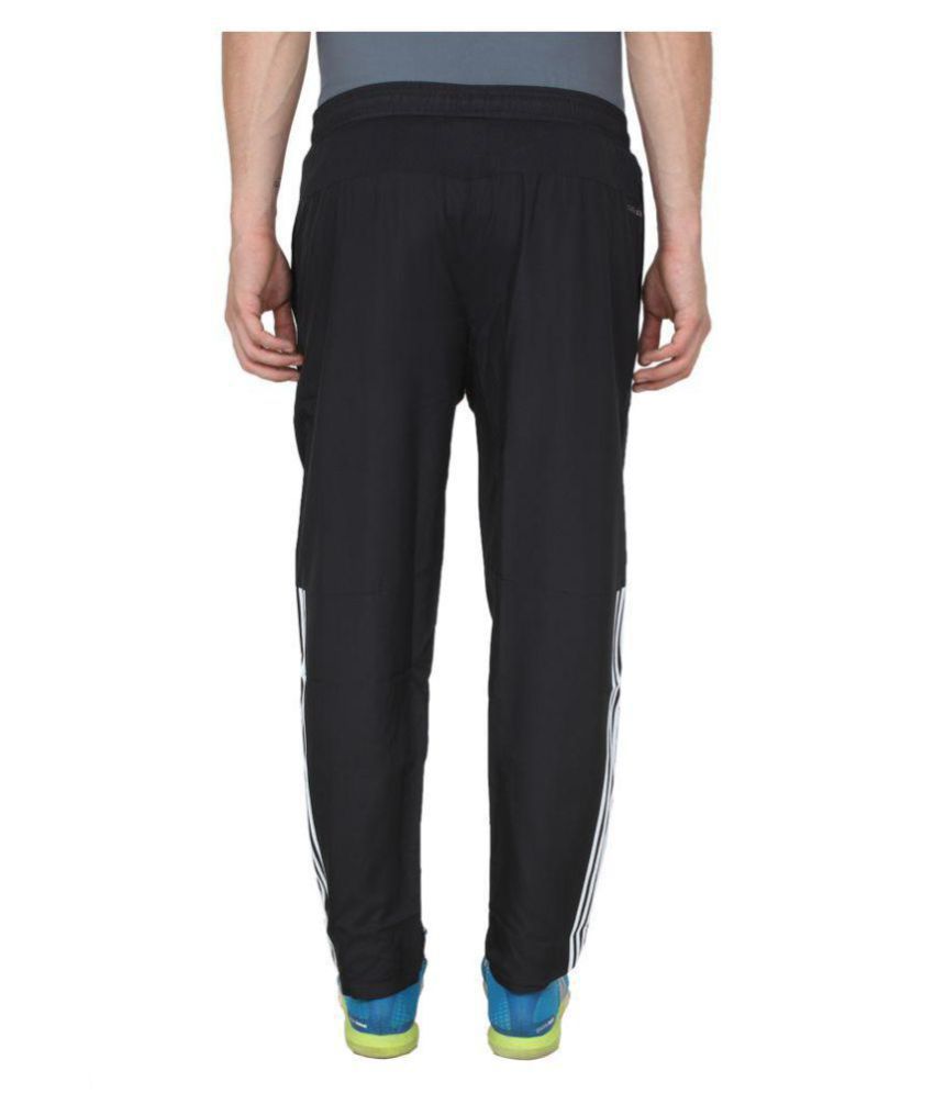 Adidas Black Polyester Track Pant - Buy Adidas Black Polyester Track ...