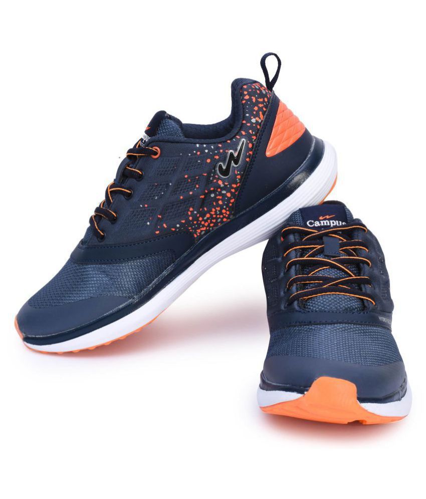 Campus Freedom Navy Running Shoes - Buy 