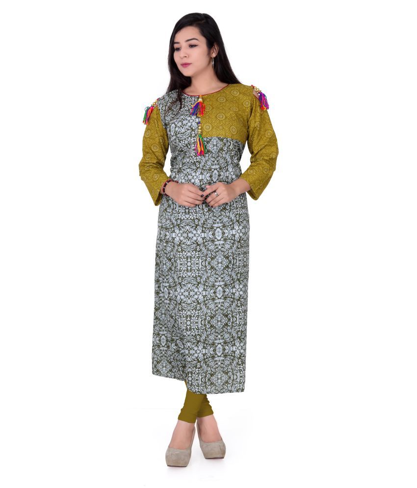 anarkali cotton kurti