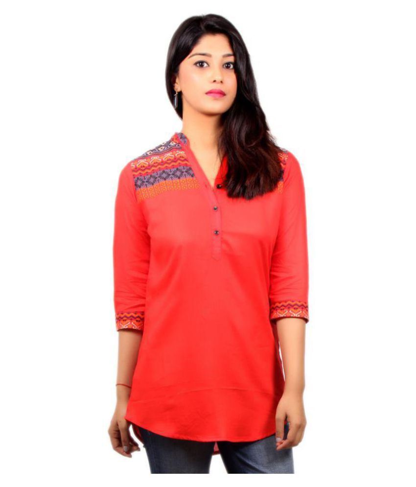 Inaya Fashion Rayon Regular Tops - Buy Inaya Fashion Rayon Regular Tops ...