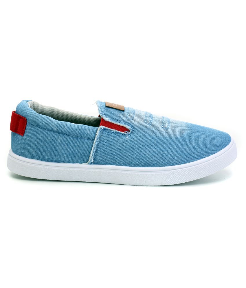 sparx men's mesh loafers