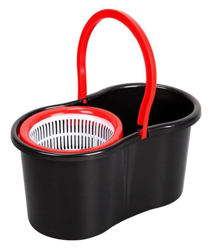 Eco Shopee Best Double Bucket Mop Multi Angle Cleaning PVC Mop 2 Refill