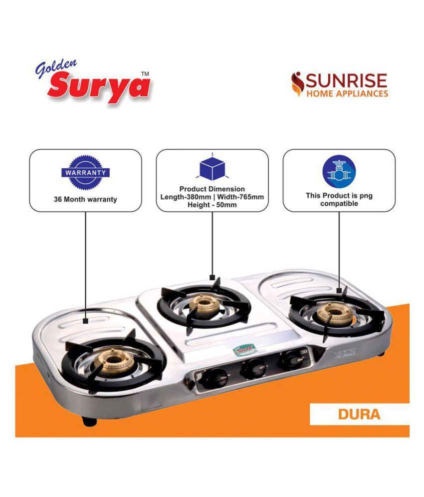 surya gold gas chulha