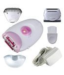 SJ 2 in 1 Corded BARUN Ladies Body Hair Remover Eyebrow Epilator Shaver Trimmer Razor Clipper for women Epilator ( Assorted )