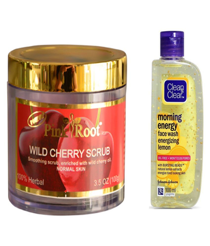 Clean & Clear Face Wash + Scrub 200 ml Pack of 2 Buy Clean & Clear