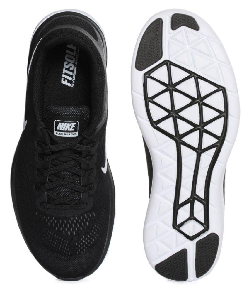 nike black running shoes price