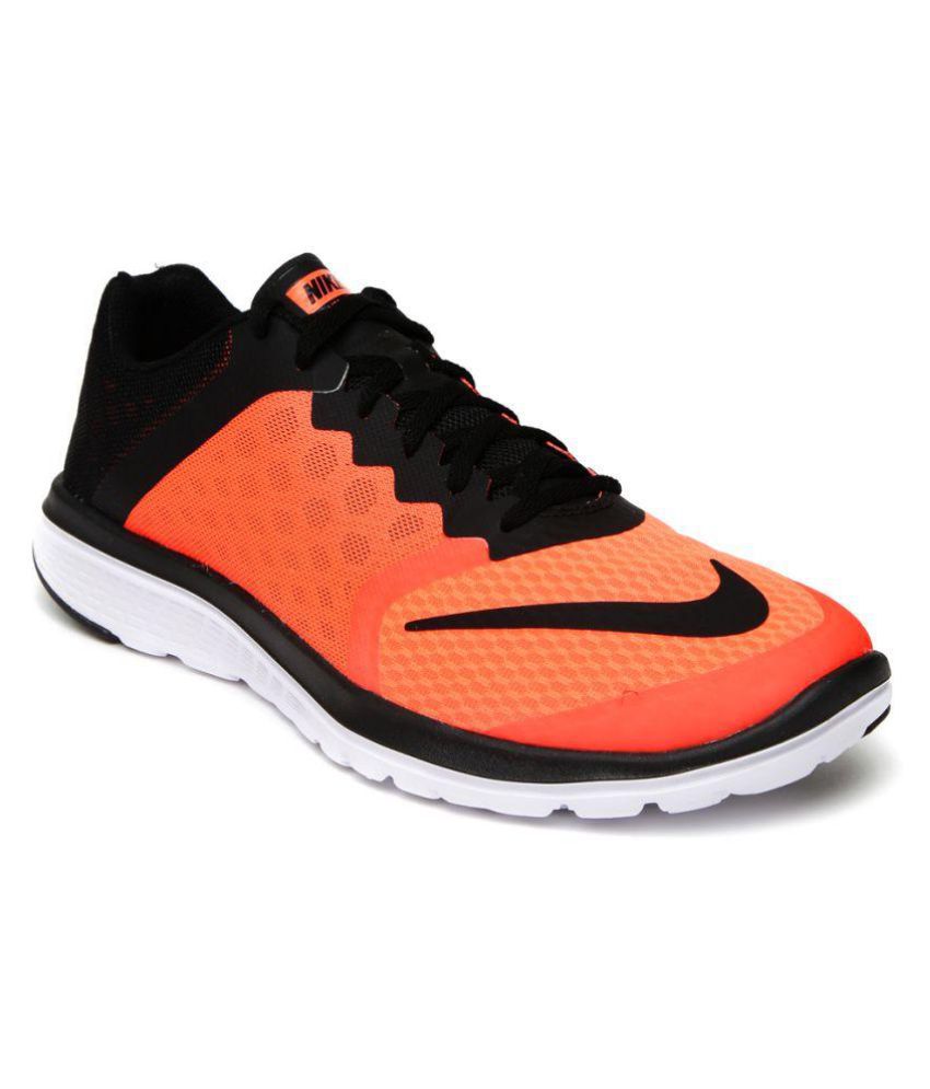 Nike FS Lite Run 3 Orange Running Shoes 