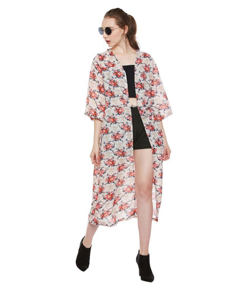 Buy Zastraa Polyester Blend Kimonos Online at Best Prices in India