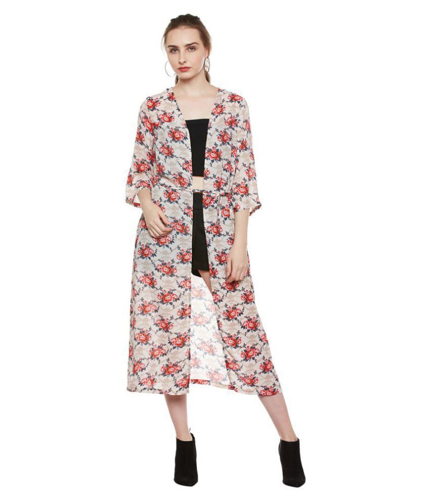 Buy Zastraa Polyester Blend Kimonos Online at Best Prices in India ...
