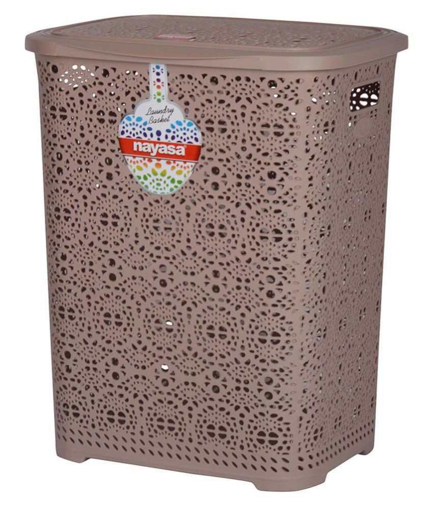 nayasa toy box with lid 25 litres