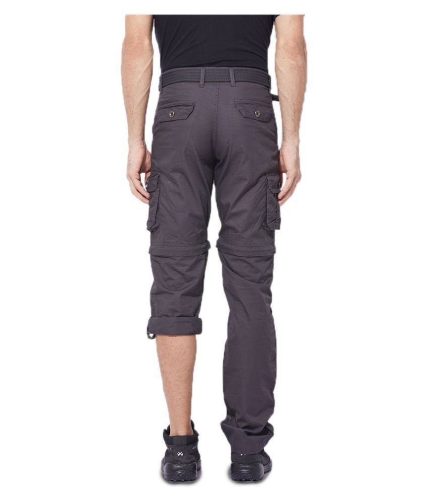 grey cargos h&m