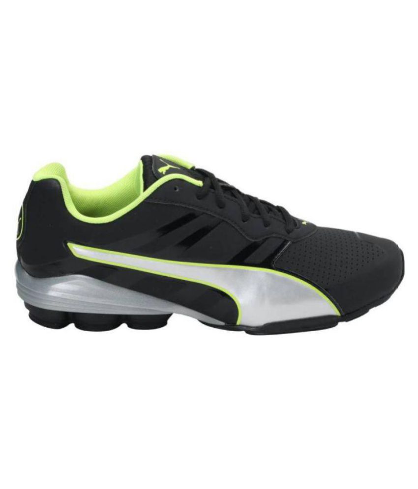 Puma Flume SL Black Running Shoes - Buy 
