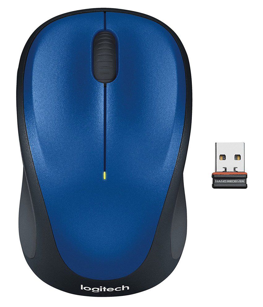     			Logitech Wireless Mouse M235 - Blue