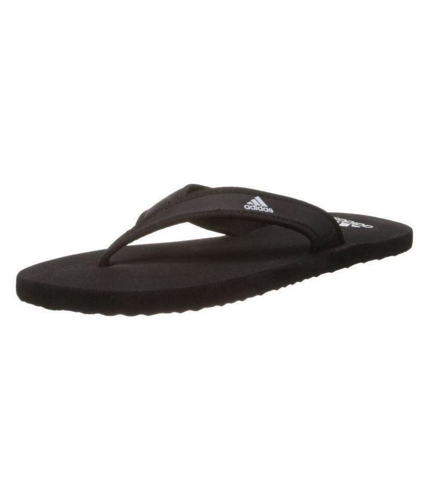 adidas rio black slippers