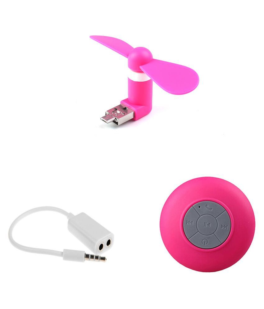 Minifox Usb Fan 35mm Jack Bluetooth Speaker Buy Minifox Usb Fan