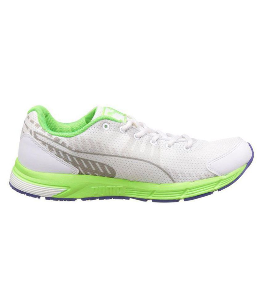 Puma Sequence v2 DP White Running Shoes 
