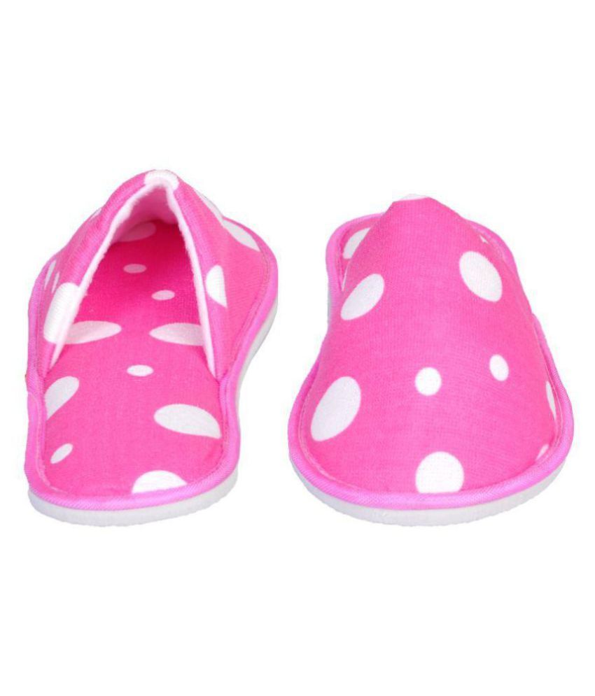 pink slipper sliders