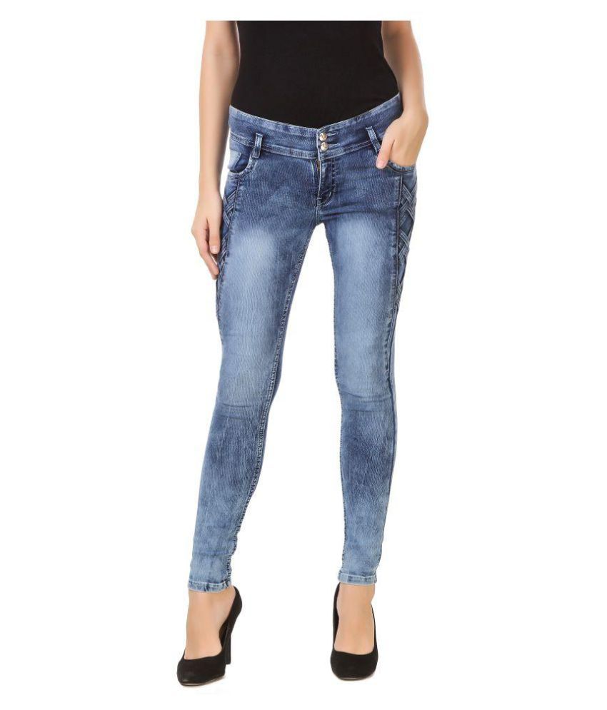 ZXN Cotton Lycra Jeans Blue Buy ZXN Cotton Lycra Jeans Blue