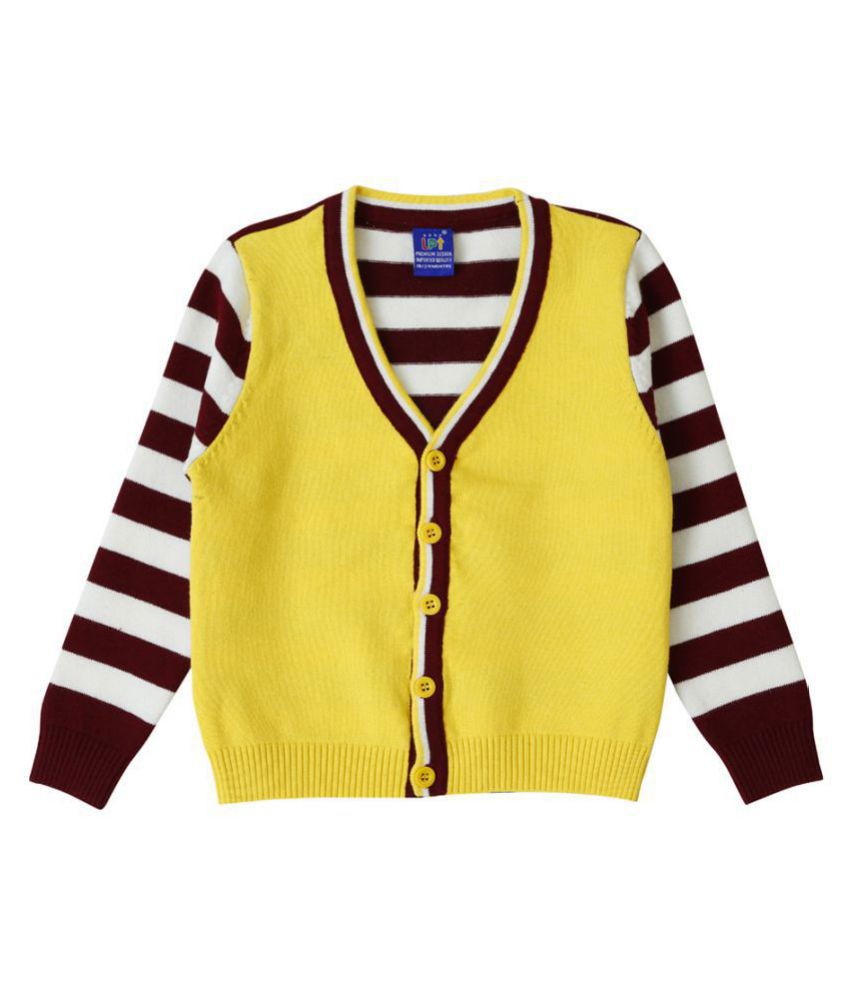 Lilliput kids yellow Sweater - Buy Lilliput kids yellow Sweater Online ...