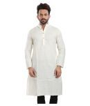 Vivid India White Cotton Kurta