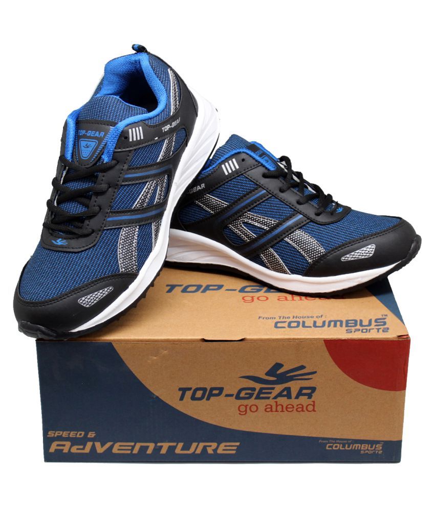 Top Gear By Columbus ES08 Black Running Shoes Buy Top