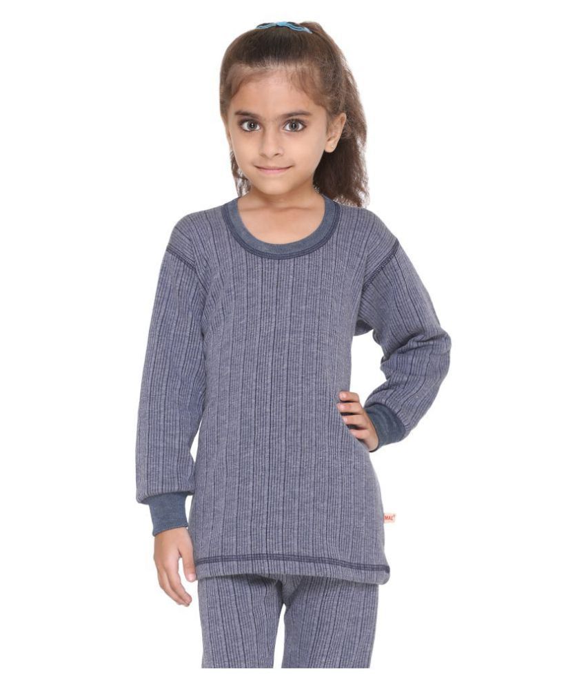     			Vimal Jonney Gray Cotton Blend Tops