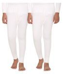 Vimal Jonney Pack of 2 Boys Woollen Thermal Bottom ( White )