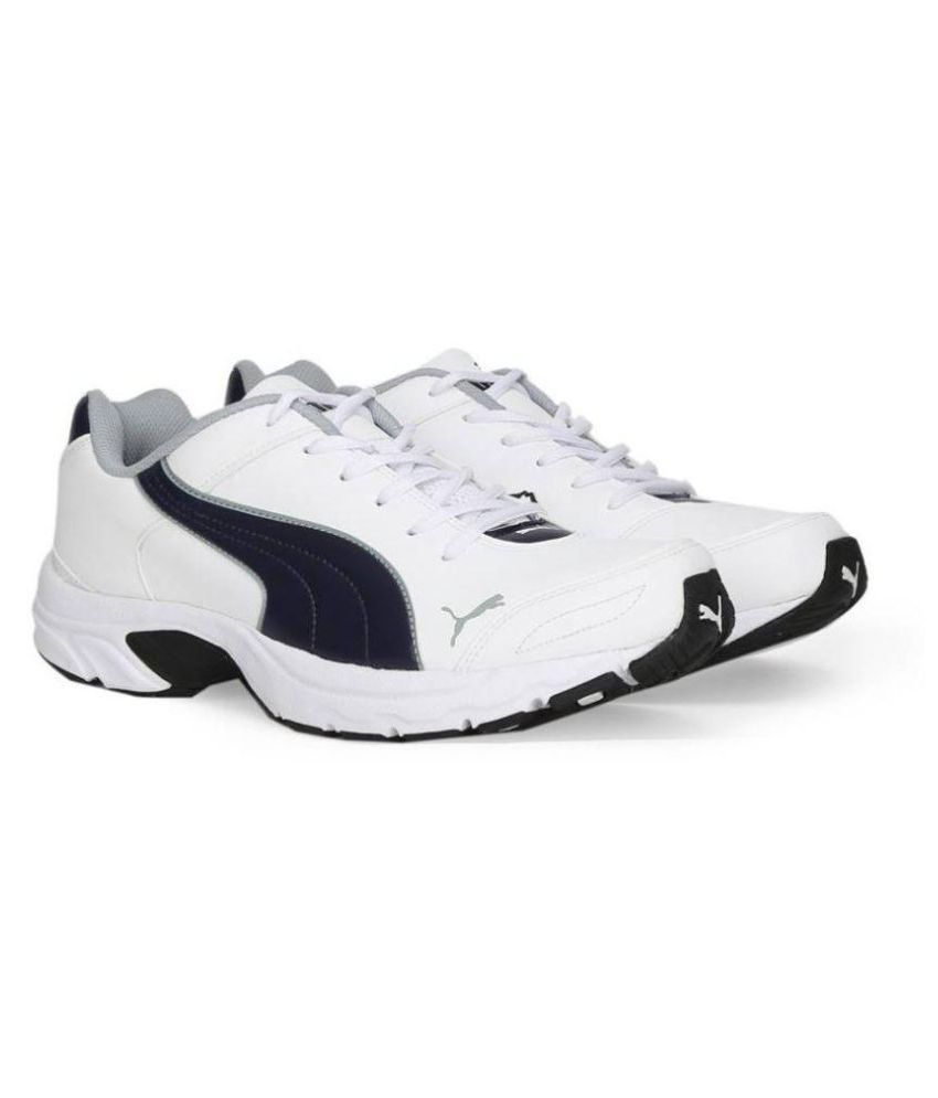 Puma Axis IV XT DP White Running Shoes 