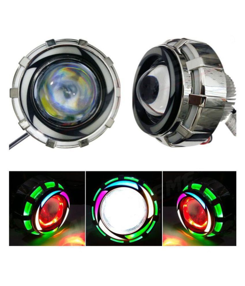 Allextreme Projector Lamp Led Headlight For Royal Enfield Motorcycle ...